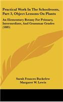 Practical Work In The Schoolroom, Part 3, Object Lessons On Plants: An Elementary Botany For Primary, Intermediate, And Grammar Grades (1885)