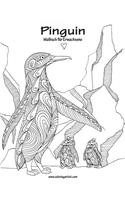Pinguinmalbuch für Erwachsene 1: (1 Pinguin)