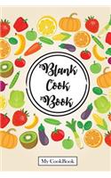 Blank Cookbook