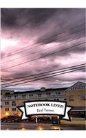 Lined Notebook - Cloudy: Notebook Journal Diary, 110 Lined Pages, 7 X 10