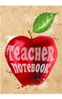 Teacher Notebook: Thank You Books for Teachers (Teacher Appreciation Gift Notebook)(5 Thank You Teacher Gifts)