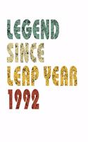 Legend Since Leap Year 1992