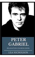 Peter Gabriel Relaxation Coloring Book