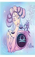 Zodiac sign libra Notebook