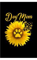 Amazing Sunflower Dog Mom Pet Lover Cute Animal: Blank Lined Notebook Journal for Work, School, Office - 6x9 110 page