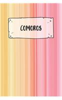 Comoros: Ruled Travel Diary Notebook or Journey Journal - Lined Trip Pocketbook for Men and Women with Lines