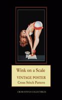 Wink on a Scale: Vintage Poster Cross Stitch Pattern