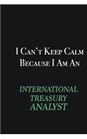 I cant Keep Calm because I am an International Treasury Analyst: Writing careers journals and notebook. A way towards enhancement