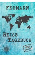 Fehmarn Reise Tagebuch: Gepunktetes DIN A5 Notizbuch mit 120 Seiten - Reiseplaner zum Selberschreiben - Reisenotizbuch Abschiedsgeschenk Urlaubsplaner