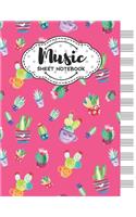 Music Sheet Notebook