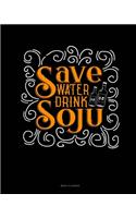 Save Water Drink Soju: Menu Planner