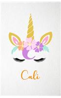 Cali A5 Lined Notebook 110 Pages