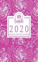 2020 Planner Weekly & Monthly Planner - Creating A Life Worth Living Camile Planners