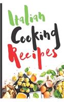 Blank Italian Recipe Book Journal - Italian Cooking Recipes