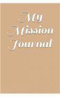 My Mission Journal