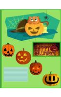 Happy Halloween Composition Book (17)