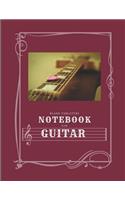 Blank Tablature Notebook for Guitar