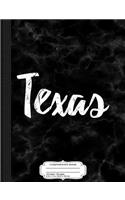 Texas Composition Notebook