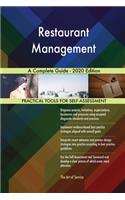 Restaurant Management A Complete Guide - 2020 Edition