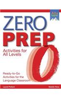 Zero Prep Activities for All Levels