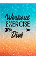 Workout Exercise Diet: Weight Loss Diary