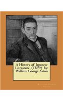 History of Japanese Literature (1899) by