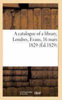 A catalogue of a library