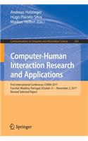 Computer-Human Interaction Research and Applications