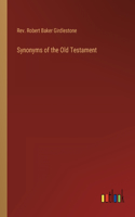 Synonyms of the Old Testament