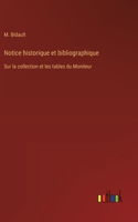 Notice historique et bibliographique