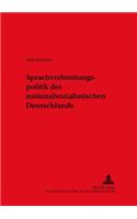 Sprachverbreitungspolitik DES Nationalsozialistichen Deutsch