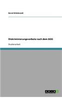 Diskriminierungsverbote nach dem AGG