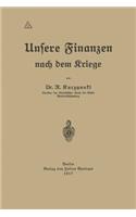 Unsere Finanzen nach dem Kriege