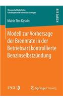 Modell Zur Vorhersage Der Brennrate in Der Betriebsart Kontrollierte Benzinselbstzündung