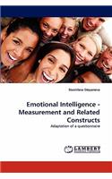 Emotional Intelligence - Measurement and Related Constructs