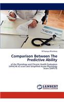 Comparison Between The Predictive Ability
