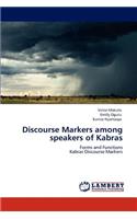Discourse Markers Among Speakers of Kabras
