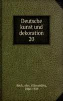 Deutsche kunst und dekoration