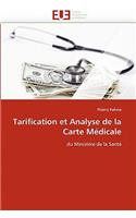 Tarification Et Analyse de la Carte M�dicale