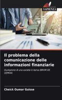 problema della comunicazione delle informazioni finanziarie