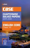 Cbse English Core Chapterwise Solved Papers Class 12 2019-20