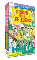 Stories with Life Lessons - Collection of 12 Books for Kids - Inspiring Book for Helping Kids Learn Life Lessons | Age 6-12 | Gratitude, Courage, Confidence, Kindness, Friendship, Teamwork (Boxset)