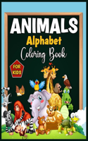 Animal Alphabet Coloring Book