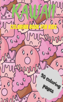 Kawaii Food Coloring Book for Kids