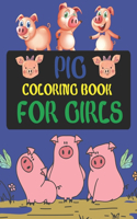 Pig Coloring Book For Girls