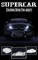 SuperCar Coloring Book For Adults