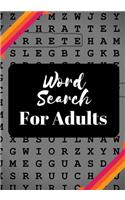 Word Search for Adults