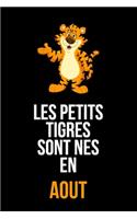 Les petits tigres sont nés en aout