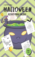 Halloween Activity Book for Kids