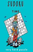 sudoku time: 500 very hard puzzle